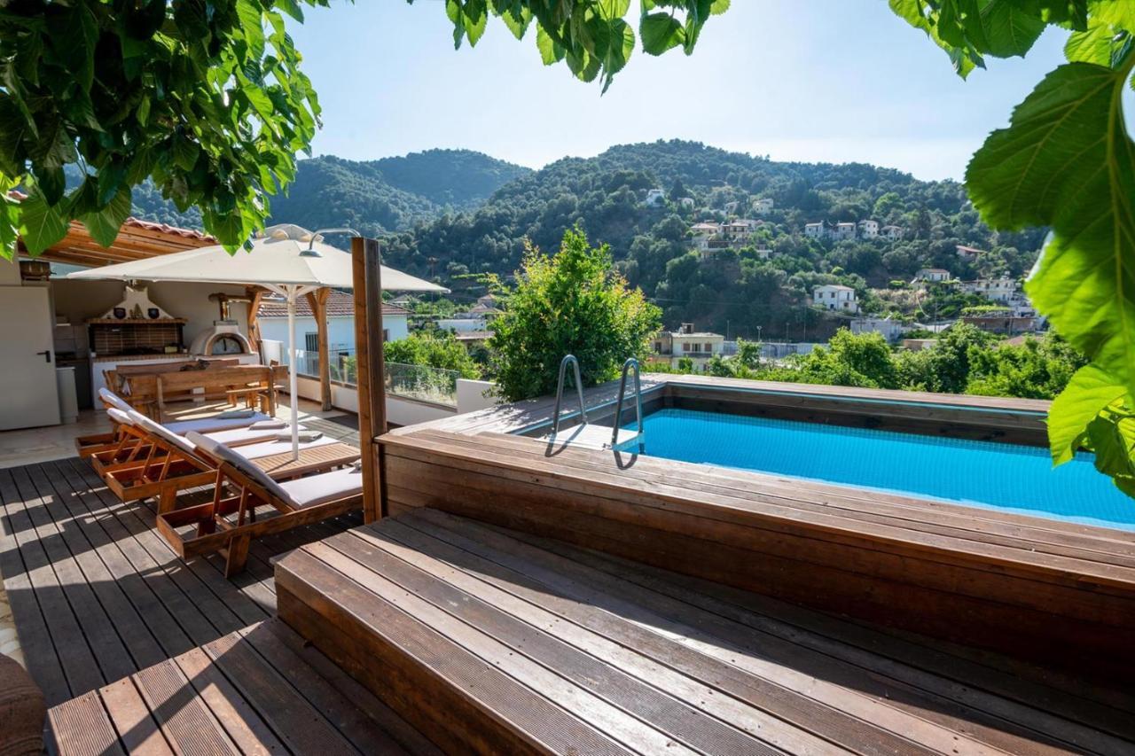 Villa Roxani Meskla Exteriér fotografie